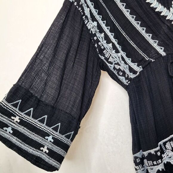 Free People Saffron Embroidered Tunic Size Medium - Picture 4 of 11